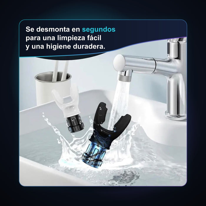 Se desmonta en segundos para una limpieza fácil